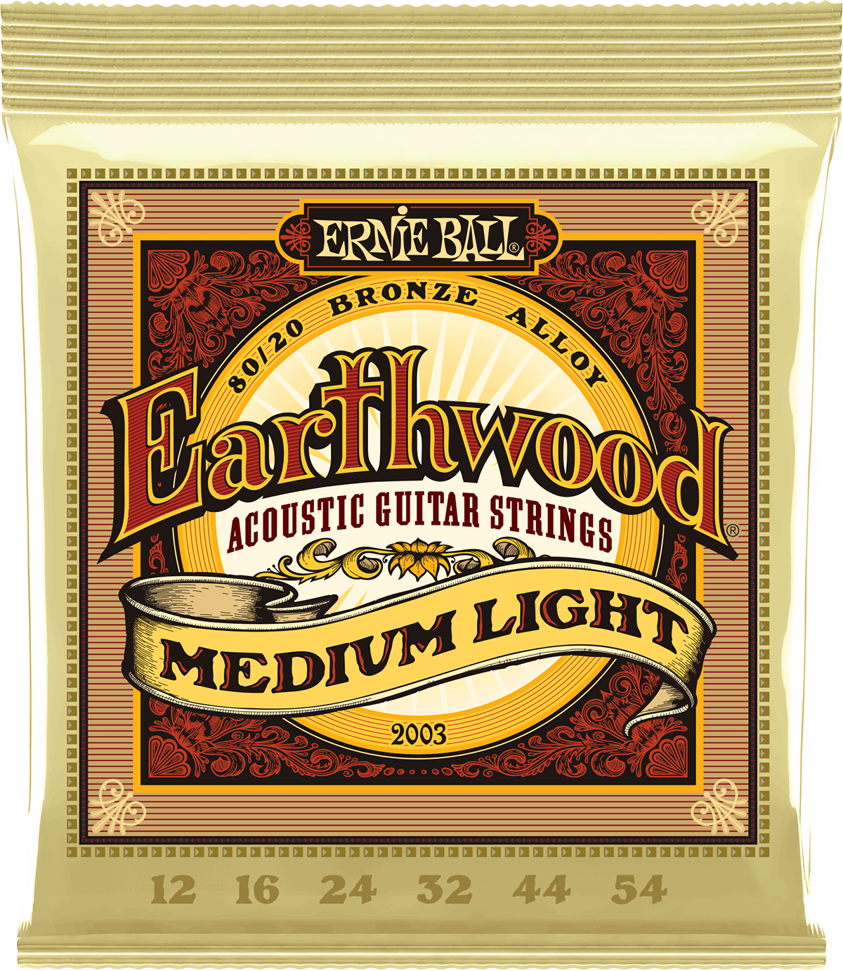 ernie ball phosphor bronze medium light